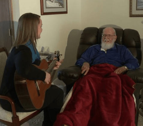 Music Therapy Provides Comfort for Patients