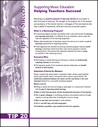 Supporting Music Education: Helping Teachers Succeed