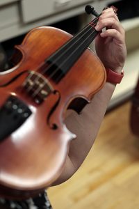 violin first position