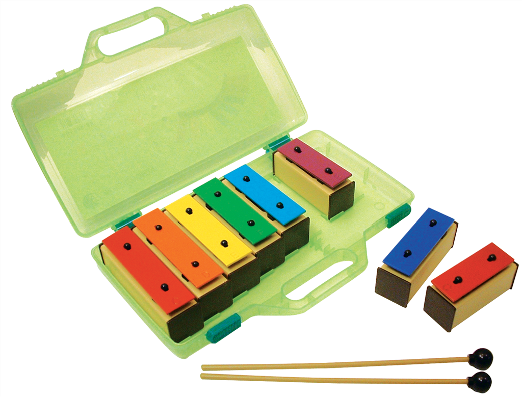 BASIC BEAT 8-NOTE RESONATOR BELLS W/ CASE