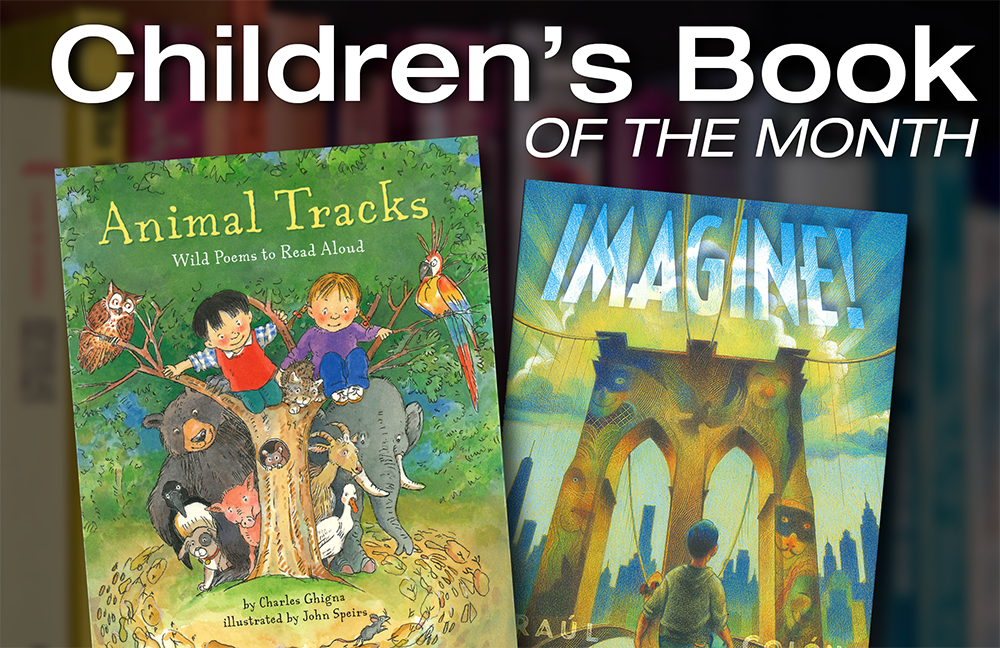 Children’s Book of the Month: Animal Tracks and Imagine!