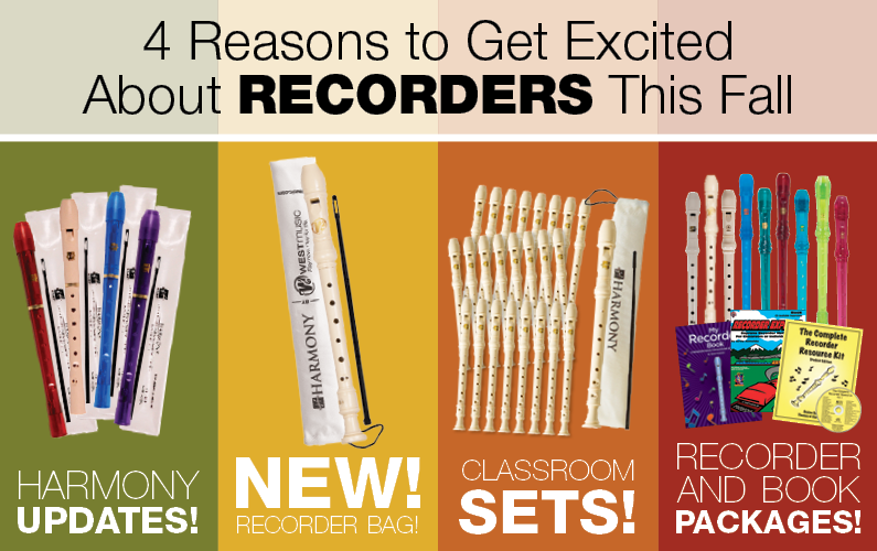 4 Reasons to Get Excited About Recorders This Fall