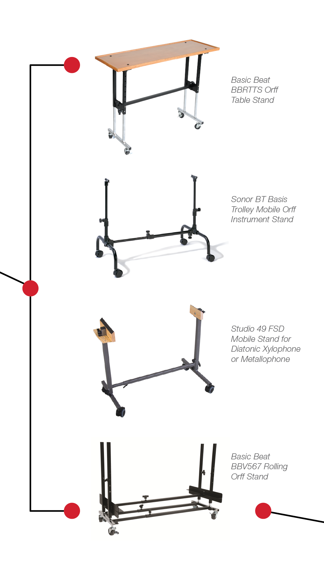 West Music Orff Instrument Stands