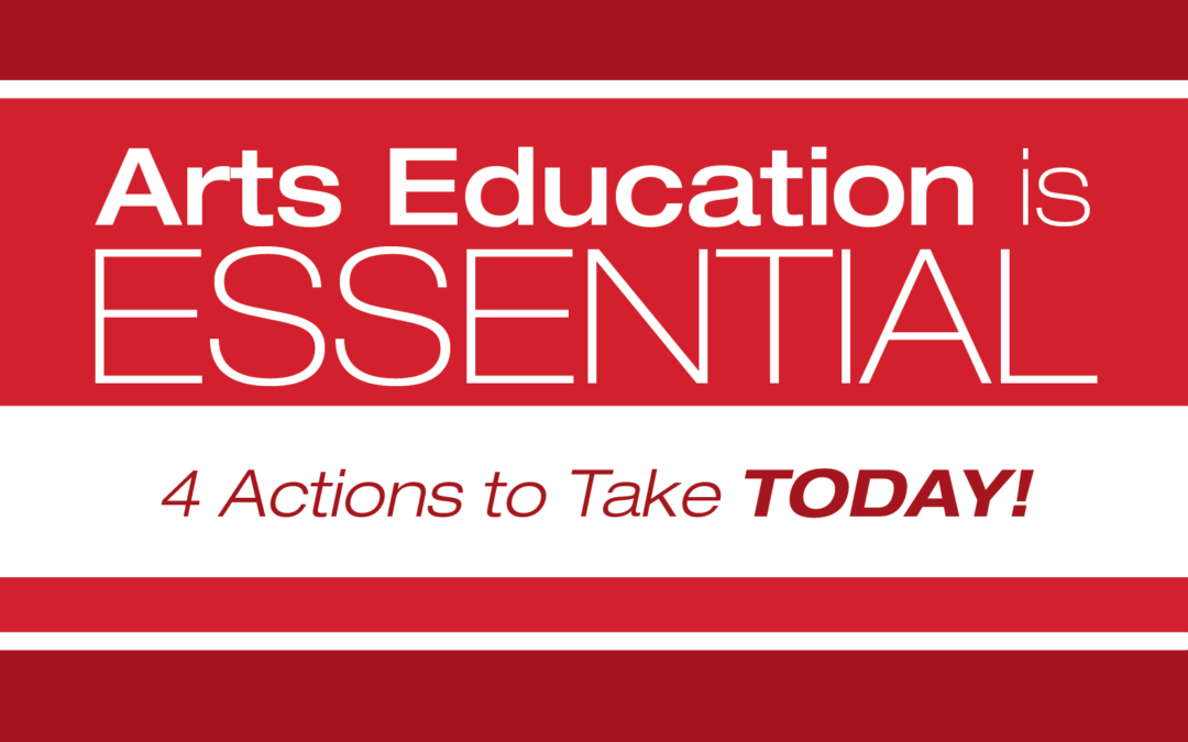 4 Actions for Arts Education